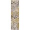 Homeroots 8' Runner Taupe Abstract Washable Non Skid Indoor Outdoor Runner Rug 559196 - alternate 9