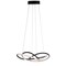 Jonathan Y Alexia 25" Abstract Integrated LED Metal Adjustable Pendant, Black JYL7219A - alternate 12