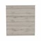 Homeroots 32" Light Gray Three Drawer Dresser 479992 - alternate 1