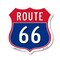 Signmission Route Marker Shield Sign Route 66, 18 Inch X 18 Inch, Plastic Sign SHI-P-18-459 - alternate 1