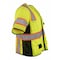 Ironwear Two-Tone Hi-Vis Safety Vest w/Sleeves S Class 3 , Zipper 7 Pockets 1296-LZ-RD-SM - alternate 4