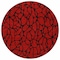 Homeroots 8' Red And Black Round Geometric Washable Indoor Outdoor Area Rug 599240 - alternate 7