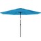 Pure Garden Patio Umbrella w/ Lights 10 ft Outdoor Sun Shade Canopy w/ 32 Solar LEDs UV 30+ Protection 50-LG1426 - alternate 10