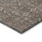 Homeroots 8' X 10' Chocolate Floral Washable Non Skid Indoor Outdoor Area Rug 564317 - alternate 9