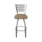 Holland Bar Stool Co 410 Jackie Stainless Steel 36in Swivel Bar Stool with Canter Sand Seat 41036SS013 - alternate 9