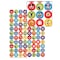 Eureka Mickey Mouse Clubhouse Gears Mini Stickers, 704 Stickers Per Set, 12PK 621002 - alternate 3