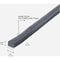 M-D Building Products Building Products 1/2 W x 3/8 T x 17 L Gray Economy Foam Window Seal for Large Gaps 2097 - alternate 6