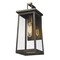 Homeroots Burnished Bronze Contempo Elongated Outdoor Wall Light 398455 - alternate 7