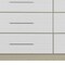 Homeroots 63" Natural And White Wood Six Drawer Double Dresser 643689 - alternate 17