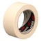 3M Masking Tape, 48 mm W x 55 m L, 4.4 mil Thick, Tan, Rubber Adhesive 201+ - alternate 1
