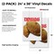 Signmission Empanadas, Vinyl Decals Only 24 Inch x 36 Inch, Vinyl Decal, 2PK DSB-2436-2PACK-Empanadas - alternate 2
