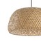 Jonathan Y Mateo 18" 1-Light Farmhouse Coastal Bamboo 180" Cord Plug-In or Hardwired LED Pendant, Brown JYL1403A - alternate 17
