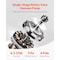 Vevor 4.5 CFM HVAC Single Stage Rotary Vane Vacuum Pump and Manifold Gauge Kit VP145 - alternate 7