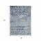 Homeroots 8' X 10' Blue And Silver Argyle Washable Indoor Outdoor Area Rug 615803 - alternate 8