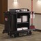 Suncast Commercial Standard Housekeeping Cart, Plastic, 1 Shelf, 24" x 62.13" x 49.75", Black HKC1000 - alternate 10