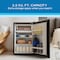 Avanti 2.5 Cu. Ft. Compact Refrigerator, Mini-Fridge, Black AVRM25F1B - alternate 10
