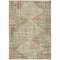Homeroots 8' X 10' Fern Green And Beige Geometric Washable Indoor Outdoor Area Rug 632002 - alternate 9