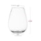 Smarty Had A Party 4 oz. Clear Stemless Plastic Mini Goblets (64 Goblets), 64PK 03704-CASE - alternate 11