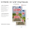 Signmission Learn To Drive, Vinyl Decals Only 24 Inch x 36 Inch, Vinyl Decal, 2PK DSB-2436-2PACK-Learn To Drive - alternate 2