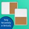 Flipside 18 x 24 Combo Cork/Magnetic Dry Erase, Aluminum Framed Board 17105 - alternate 6