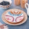 Spice By Tia Mowry Savory Saffron 18 Piece Round Fine Ceramic Dinnerware Set in Golden Honey 77553.18R - alternate 5