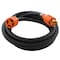 Ac Works SOOW; Cold Weather Extension Cord, 10 AWG, Indoor/Outdoor, 10/4, 1 Outlets, L15-30R, Black, Rubber L1530PR-025 - alternate 1