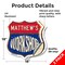 Signmission Matthew's Workshop, 18 inch X 18 inch, Vinyl Decal, 2PK SHI-D-2PACK-18-489-MATTHEW - alternate 5