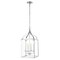 Jonathan Y Ruth 11" 4-light Traditional Classic Lantern Metal/Glass LED Pendant, Silver JYL7403B - alternate 11