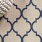 Jonathan Y Arabesque Ogee Trellis Beige/Navy 3 ft. x 5 ft. Indoor/Outdoor Area Rug SMB122A-3 - alternate 7