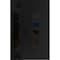 Vdomdoors Front Exterior Prehung Steel Door Ronex1477 Black Enamel Sidelight Exterior Window Sidelite RONEX1477EXD-BLK-W36+16xH80-LH-I - alternate 1
