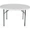 Simple Spaces Folding Table, 48 in OAW, 48 in OAD, 2914 in OAH, Steel Frame, Polyethylene Tabletop BT048X001A - alternate 1