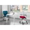 Space Seating Pulsar White Frame Managers Chair, Red 317W-W1C1F2W-9 - alternate 6