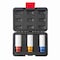 Sunex 1/2 in Drive Metric 6 Point Wheel Protector Thin Wall 3-Piece Impact Socket Set 2842 - alternate 1