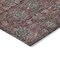 Homeroots 10' X 14' Merlot Gray And Taupe Floral Washable Indoor Outdoor Area Rug 582289 - alternate 9