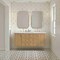James Martin Vanities Laurent 60 in. Double Vanity, Light Natural Oak, w/ 3 CM Ethereal Noctis Quartz Top 545-V60D-LNO-3ENC - alternate 6