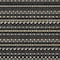 Homeroots 3' X 5' Black And Taupe Striped Washable Indoor Outdoor Area Rug 610516 - alternate 9