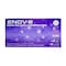 Safety Zone ENOV-8 Nitrile Powder Free 3.5 mil Exam Gloves Blue XS - Box of 200 GL-NCF225BFXS - alternate 1