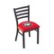 Holland Bar Stool Co BlackLogo Chair, VinylSeat L00418GA-Dog - alternate 1