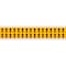 Brady Outdoor Vinyl 0.625 in Black on Yellow Letters Arrow Symbol Card of 32 Labels, 32PK 1520-ARO - alternate 1