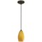Access Lighting Champagne, LED Pendant, Oil Rubbed Bronze Finish, Maya Glass 28012-3C-ORB/MYA - alternate 5