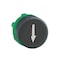 Schneider Electric Push Button operator, 22 mm, Green ZB5AA335 - alternate 1