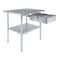Amgood 24 in. x 96 in. Stainless Steel Table With Drawer AMG WT-2496 + DRAWER-1520-Z - alternate 7