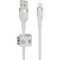 Belkin USB-A TO LTG, BRAID SIL, 3M, WHT CAA010BT3MWH - alternate 7