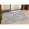 Homeroots 3' X 5' Gray And Ivory Geometric Washable Indoor Outdoor Area Rug 595073 - alternate 1