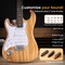 Pyle Left Handed Electric Guitar and Amp Kit PEGKT400NTLFT - alternate 5