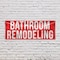 Signmission Bathroom Remodeling, 24 Inch x 72 Inch, Vinyl Banner B-72-30483 - alternate 5