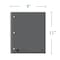 Winnable Case of 2 Subject Notebooks, 2 Pockets, 11"x9", 100 sht, Wirebound, Asstd. Covers, College Ruled, PK24 11085cs - alternate 11