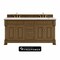 James Martin Vanities Brookfield 72 in. Double Vanity, Honey Oak w/ 3 CM Ethereal Noctis Silestone Top 547-V72-HNO-FENC - alternate 1