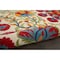 Homeroots 10' X 14' Red And Ivory Indoor Outdoor Area Rug 521658 - alternate 9