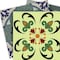 Homeroots 5" X 5" Auguri Flora Peel and Stick Removable  Tiles 400016 - alternate 5